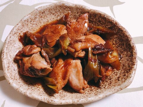 簡単☆鶏肉のポン酢煮